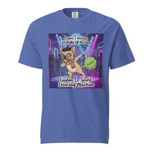 Lesnort - Gaston Le Snort - Dancing Machine" Frenchie Party Tee