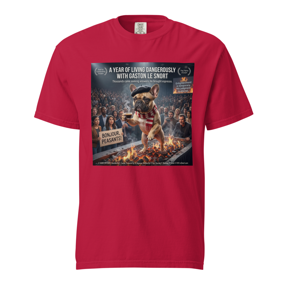 Lesnort - "Living Dangerously" Gaston Firewalk Mockumentary T-Shirt