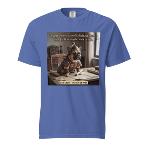 Lesnort - "Sun Chew - Tactical Distraction" Funny Frenchie General Tee