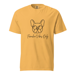 Lesnort - "Frenchie Vibes Only" Retro Glasses Graphic Tee