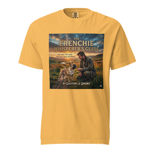 Lesnort - "The Frenchie Whisperer's Guide" Book Parody T-Shirt
