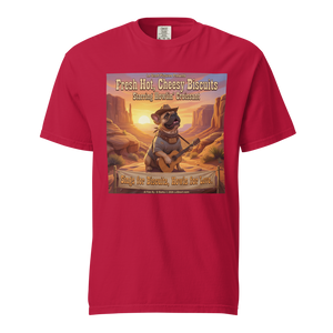 Lesnort - Fresh Hot, Cheesy Biscuits – Starring Howlin’ Croissant Tee