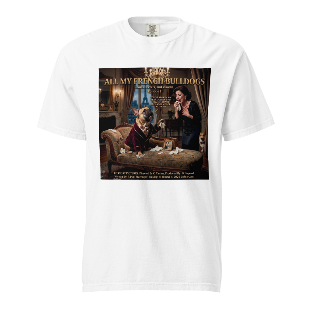 Lesnort - Episode 1 - "All My French Bulldogs" Soap Opera Parody Tshirt