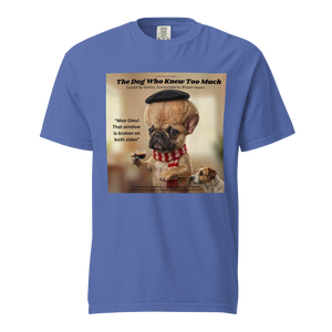 Lesnort - "The Dog Who Knew Too Much" Big Brain Frenchie Tee