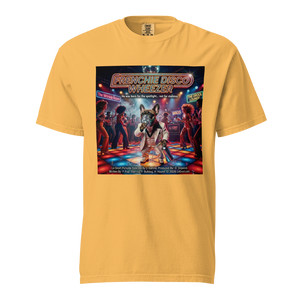 Lesnort - "Frenchie Disco Wheezer" Funny 70s Movie Parody Tshirt