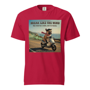 Lesnort - "Break Like The Wind" Gaston Movie Poster Tee