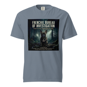Lesnort - "Frenchie Bureau of Investigation" Sci-Fi Parody Tshirt  Description: