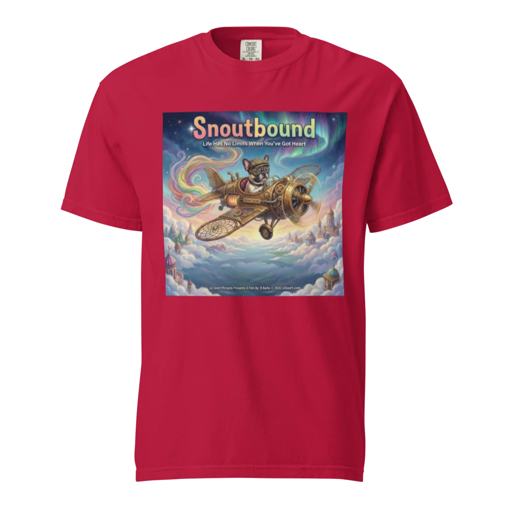 Lesnort - Snoutbound – Life Has No Limits When You’ve Got Heart Tee