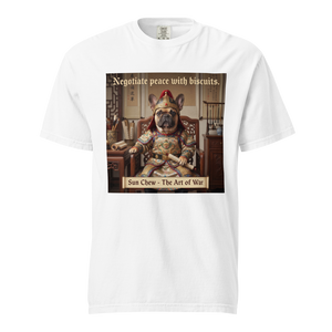 Lesnort - "Sun Chew - Negotiate Peace" Funny Frenchie General Tee