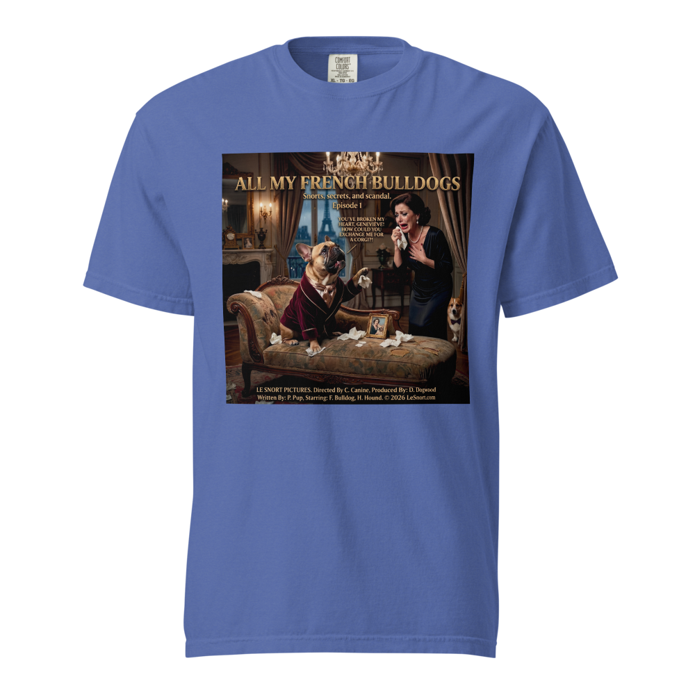 Lesnort - Episode 1 - "All My French Bulldogs" Soap Opera Parody Tshirt