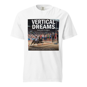 Lesnort - "Vertical Dreams" Funny Frenchie Athlete Tee