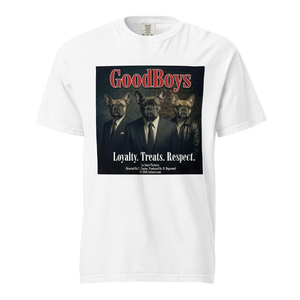 Lesnort - "Loyalty. Treats. Respect." Mobster Dog T-Shirt