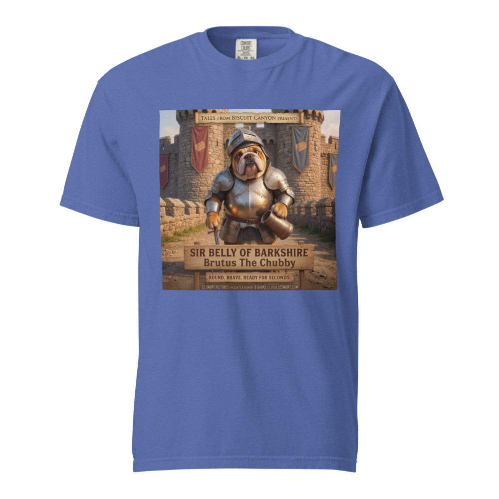Lesnort - Sir Belly of Barkshire – Brutus the Chubby Knight Tee
