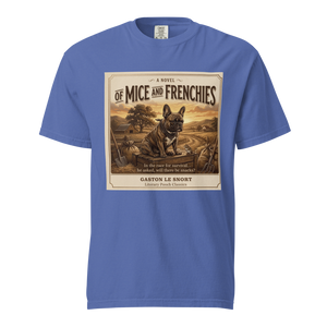 Lesnort - "Of Mice and Frenchies" Literary Parody Graphic Tshirt