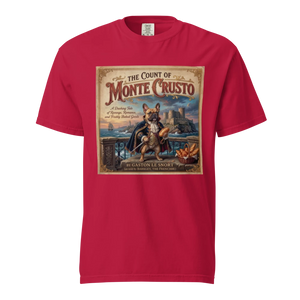 Lesnort - "The Count of Monte Crusto" Funny Frenchie Parody Tshirt