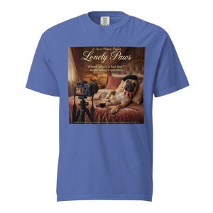 Lesnort - "Lonely Paws" Bad Boy Frenchie Parody Tee
