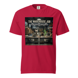 Lesnort - "The Warehouse Job" Funny Frenchie Heist Parody Tshirt
