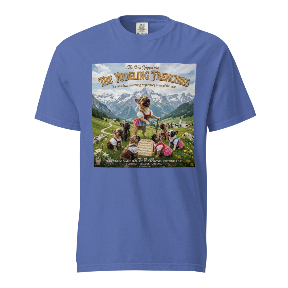 Lesnort - "The Yodeling Frenchies" Funny Musical Parody Graphic Tshirt