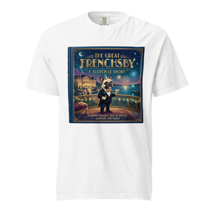 Lesnort - "The Great Frenchsby" Vintage Book Cover Graphic Tee