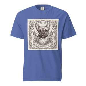 Lesnort - "Le Bouledogue Français" Antique Engraving Frenchie T-Shirt