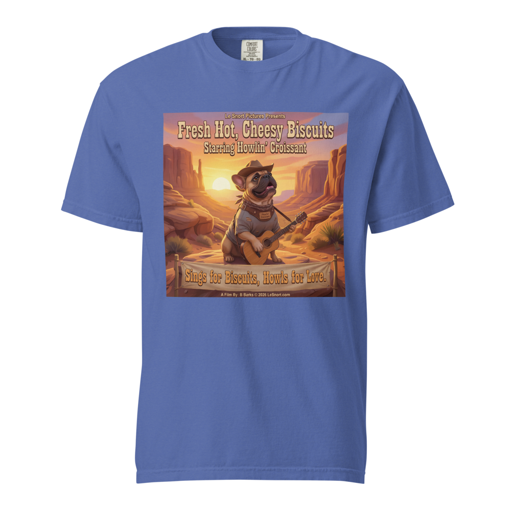 Lesnort - Fresh Hot, Cheesy Biscuits – Starring Howlin’ Croissant Tee