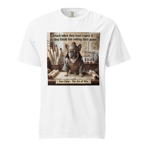 Lesnort - "Sun Chew - Lint Roller Attack" Funny Frenchie General Tee