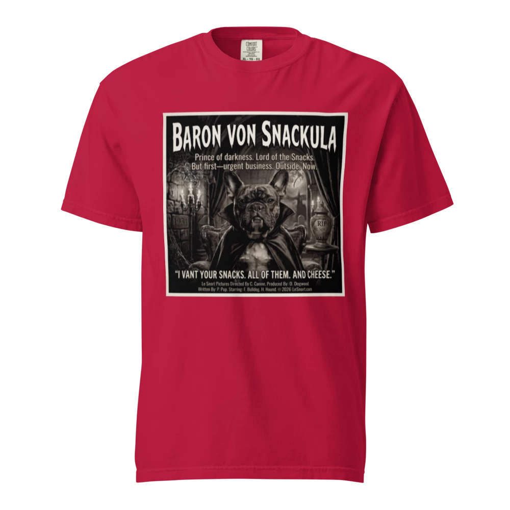 "Baron Von Snackula" Vampire Frenchie