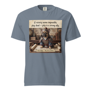 Lesnort - The Art of War "Pity is an Ally" French Bulldog Graphic Tee