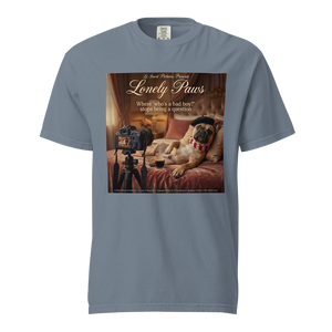 Lesnort - "Lonely Paws" Bad Boy Frenchie Parody Tee