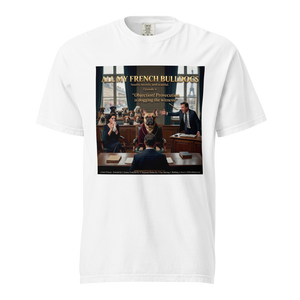Lesnort - Episode 4 - "All My French Bulldogs" Funny Courtroom Parody Tshirt