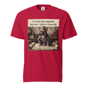 Lesnort - The Art of War "Pity is an Ally" French Bulldog Graphic Tee