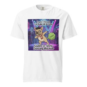 Lesnort - Gaston Le Snort - Dancing Machine" Frenchie Party Tee