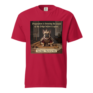 Lesnort - The Art of War Fridge Parody French Bulldog Graphic Tee