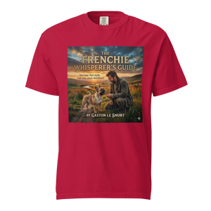 Lesnort - "The Frenchie Whisperer's Guide" Book Parody T-Shirt