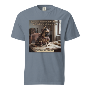 Lesnort - "Sun Chew - Tactical Distraction" Funny Frenchie General Tee