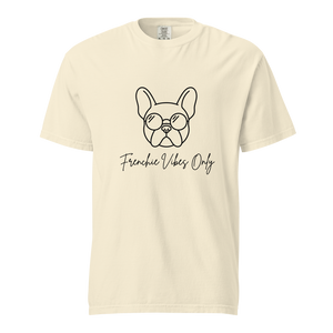 Lesnort - "Frenchie Vibes Only" Retro Glasses Graphic Tee