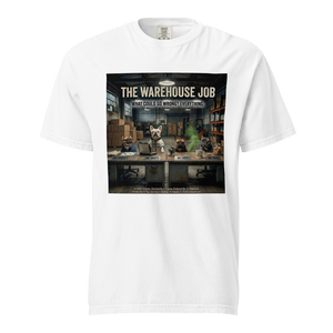 Lesnort - "The Warehouse Job" Funny Frenchie Heist Parody Tshirt