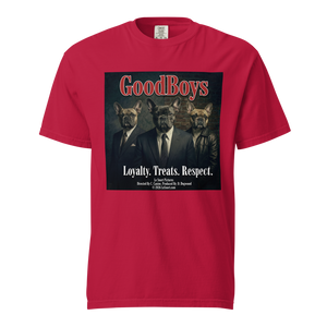 Lesnort - "Loyalty. Treats. Respect." Mobster Dog T-Shirt