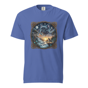 Lesnort - "Cosmic Guardian" Mystical Frenchie Fantasy T-Shirt