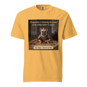 Lesnort - The Art of War Fridge Parody French Bulldog Graphic Tee