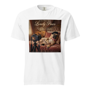 Lesnort - "Lonely Paws" Bad Boy Frenchie Parody Tee