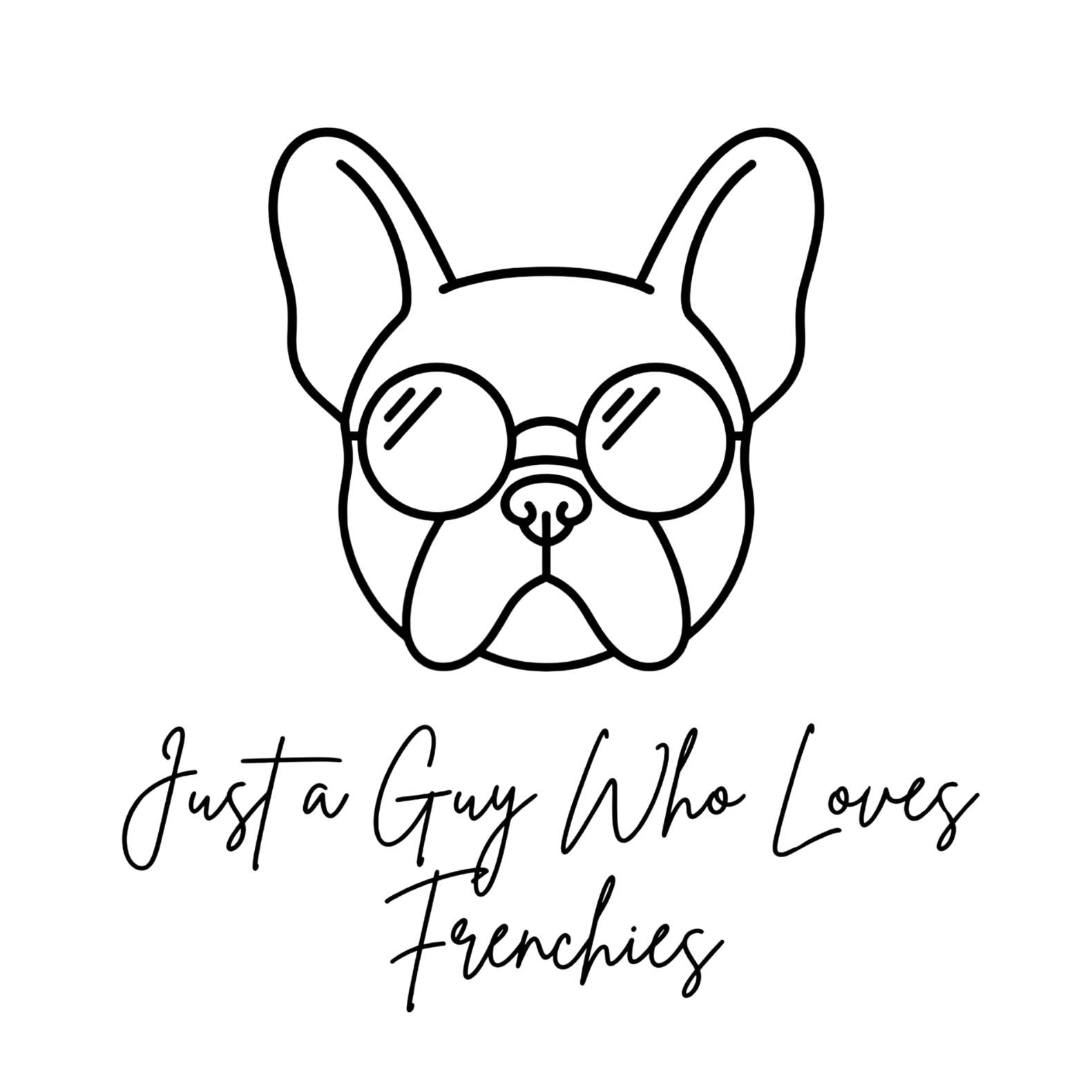 Lesnort - Men's Frenchie Dad Tee | Minimalist Dog Lover Graphic