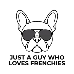 Lesnort - Cool Frenchie Dad Men's T-Shirt | Dog in Shades