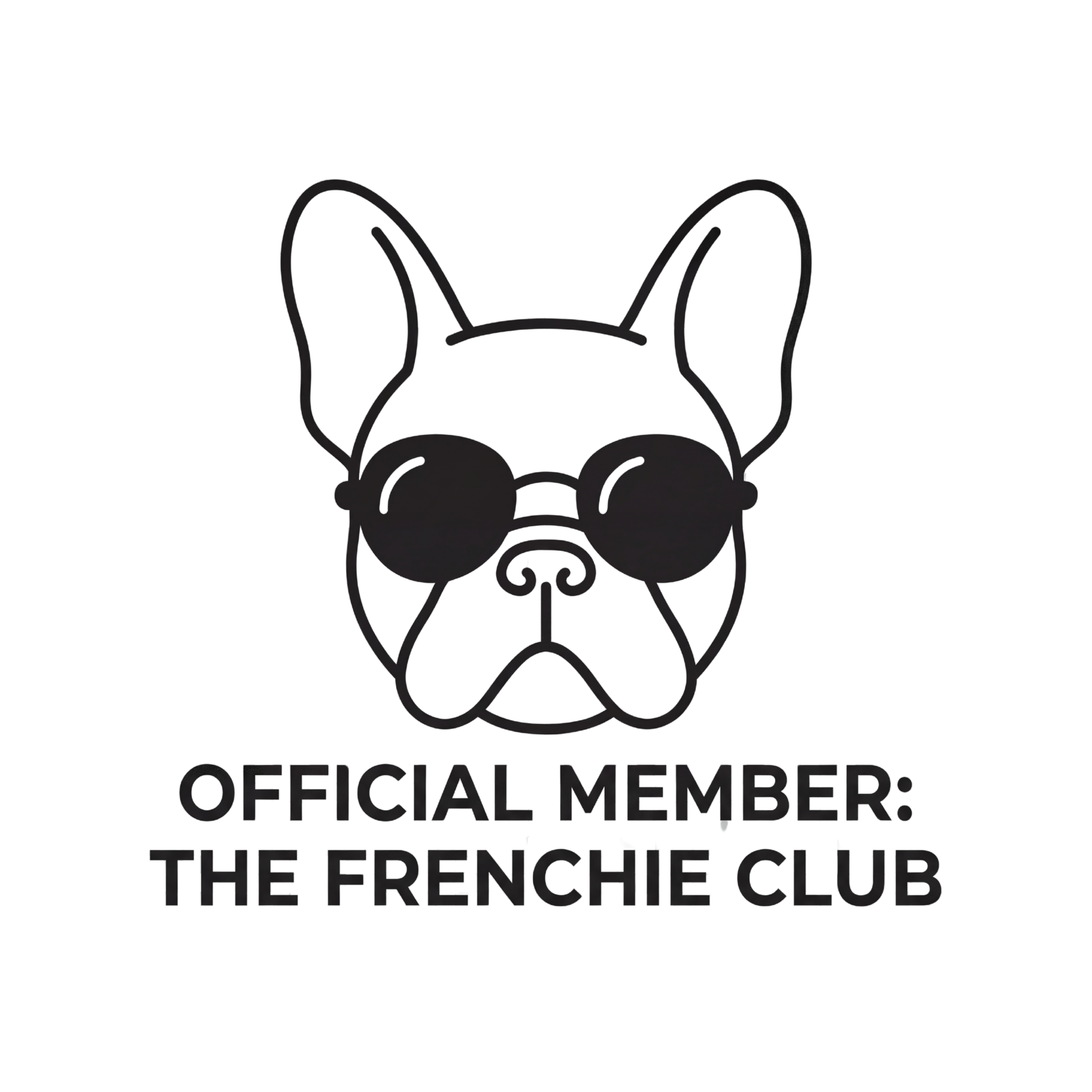 Lesnort - The Frenchie Club Official Member T-Shirt