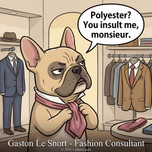 Lesnort - Gaston Le Snort – Polyester? You Insult Me, Monsieur