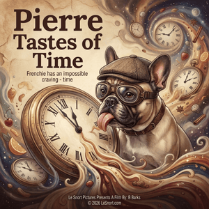 Lesnort - Pierre Tastes of Time – Frenchie Surrealism Graphic Tee