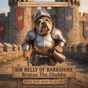 Lesnort - Sir Belly of Barkshire – Brutus the Chubby Knight Tee