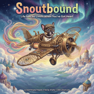Lesnort - Snoutbound – Life Has No Limits When You’ve Got Heart Tee