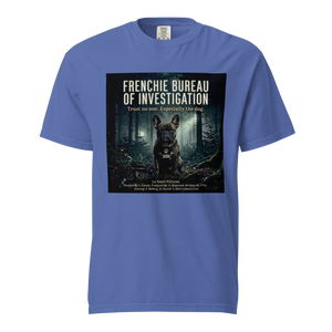 Lesnort - "Frenchie Bureau of Investigation" Sci-Fi Parody Tshirt  Description: