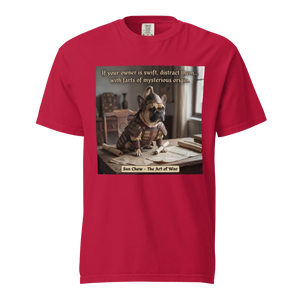 Lesnort - "Sun Chew - Tactical Distraction" Funny Frenchie General Tee